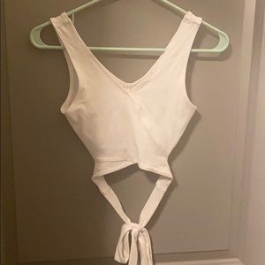 Tie Back Crop Tank